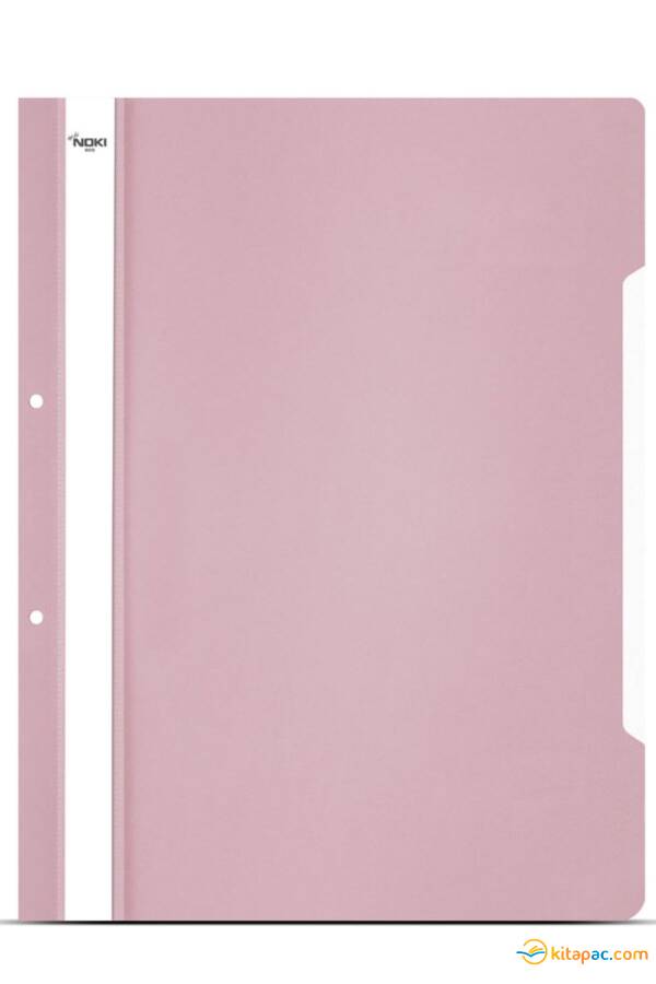 NOKİ PLASTİK ECO TELLİ DOSYA - PEMBE - 1