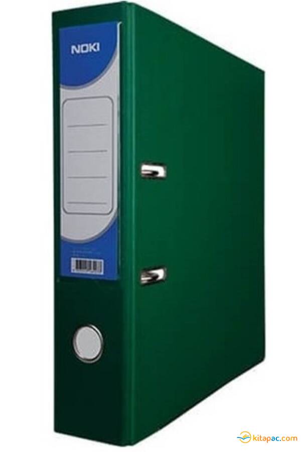 NOKİ PLASTİK KLASÖR GENİŞ - YEŞİL - 1