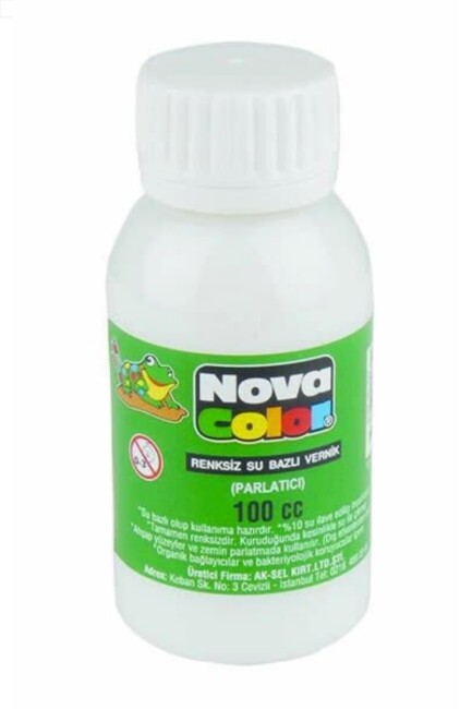NOVA COLOR 100cc.VERNİK SU BAZLI - NOVA COLOR