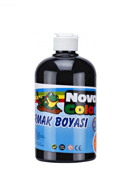 NOVA COLOR 500gr. PARMAK BOYASI 375 Siyah - NOVA COLOR