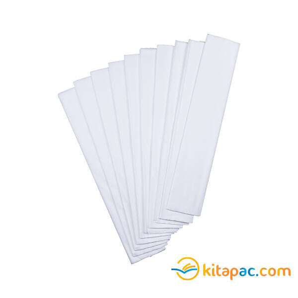 NOVA COLOR 50x200 KRAPON KAĞIDI - BEYAZ - 1