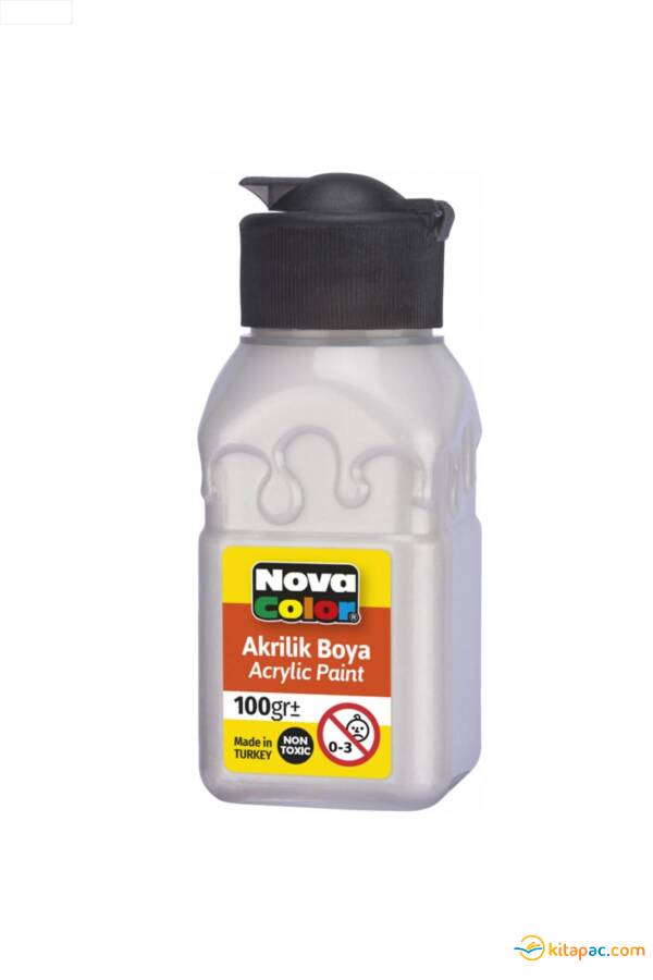 NOVA COLOR AKRİLİK BOYA ŞİŞE SEDEF 100 CC - 1