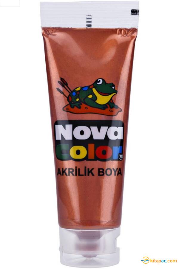 NOVA COLOR AKRİLİK BOYA Tüp 75 gr Bakır - 1