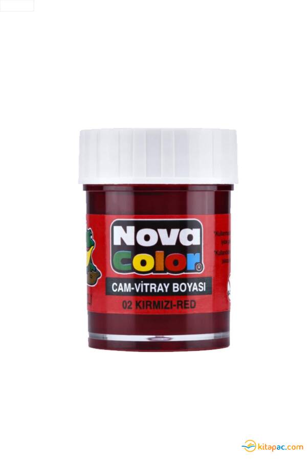 NOVA COLOR CAM BOYASI SU BAZLI Kırmızı - 1
