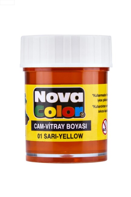 NOVA COLOR CAM BOYASI SU BAZLI - Sarı - NOVA COLOR