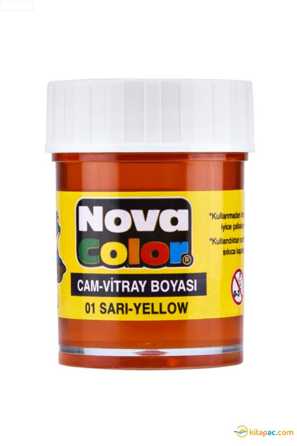 NOVA COLOR CAM BOYASI SU BAZLI - Sarı - 1