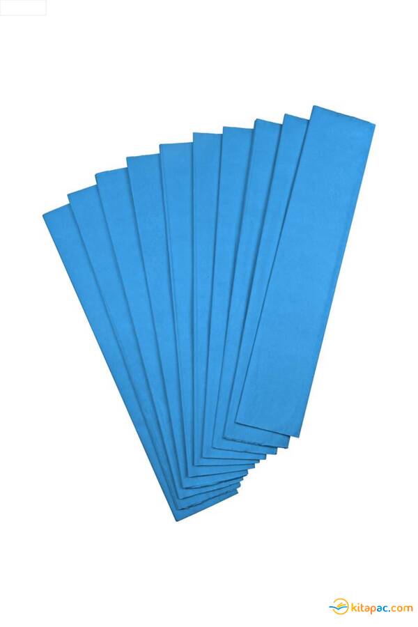 NOVA COLOR 50x200 KRAPON KAĞIDI - MAVİ - 1