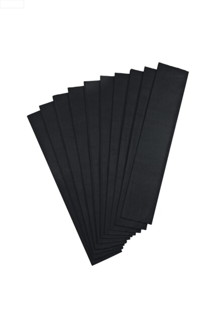 NOVA COLOR 50x200 KRAPON KAĞIDI - SİYAH - NOVA COLOR