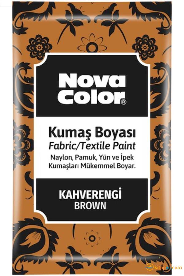 NOVA COLOR KUMAŞ BOYASI TOZ 12 gr Kahve - 1