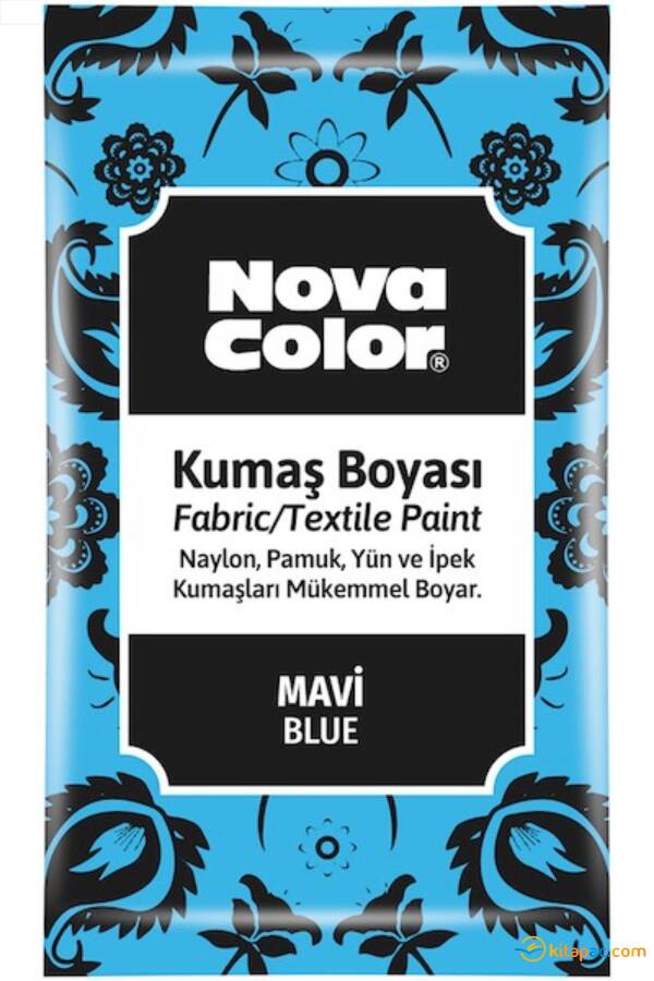 NOVA COLOR KUMAŞ BOYASI TOZ 12 gr Mavi - 1