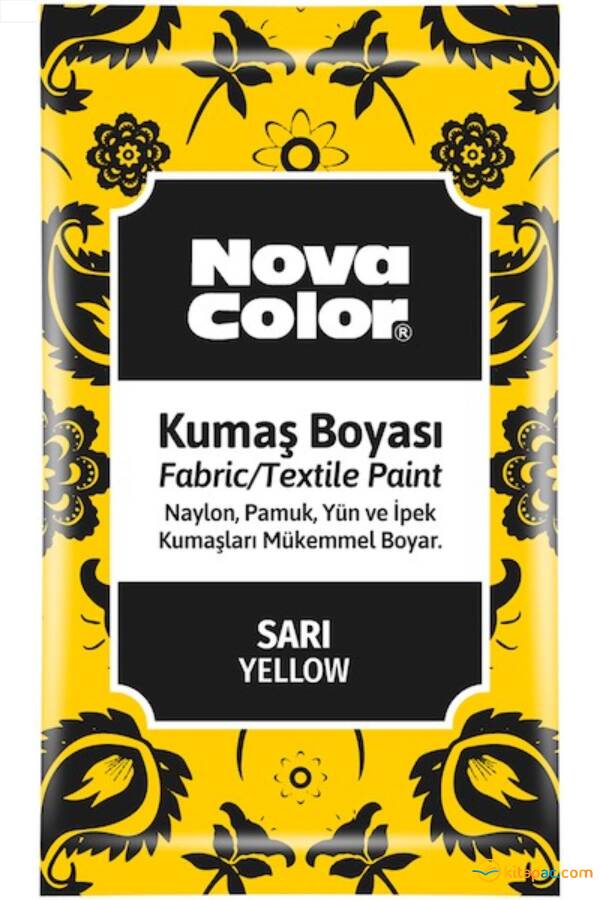 NOVA COLOR KUMAŞ BOYASI TOZ 12 gr Sarı - 1