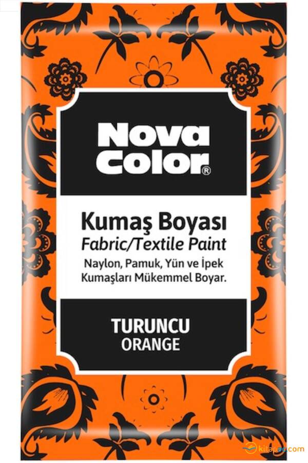 NOVA COLOR KUMAŞ BOYASI TOZ 12 gr Turuncu - 1