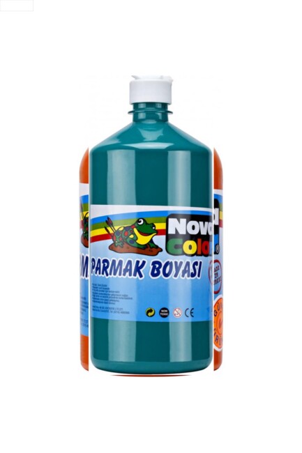 NOVA COLOR PARMAK BOYASI 1000 ml Yeşil - NOVA COLOR