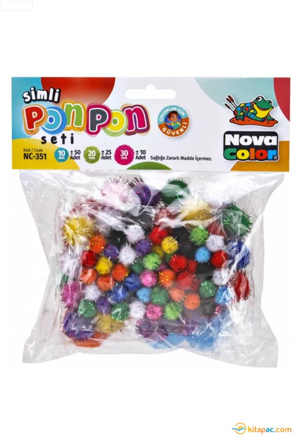 NOVA COLOR PONPON SİMLİ SETİ - 1