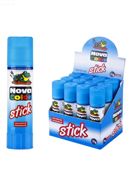 NOVA COLOR STİCK YAPIŞTIRICI 20 GR NC 302 - NOVA COLOR
