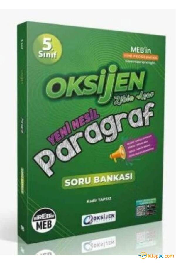 OKSİJEN 5.Sınıf PARAGRAF Soru Bankası - 1