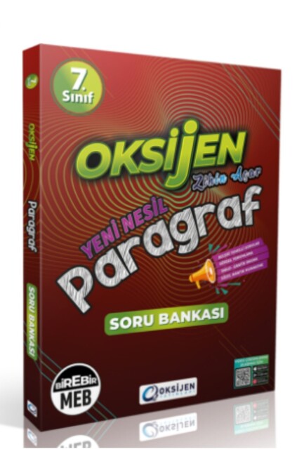 OKSİJEN 7.Sınıf PARAGRAF Soru Bankası - OKSİJEN YAYINLARI