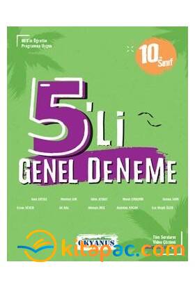 OKYANUS 10.Sınıf 5 Lİ GENEL DENEME - 1