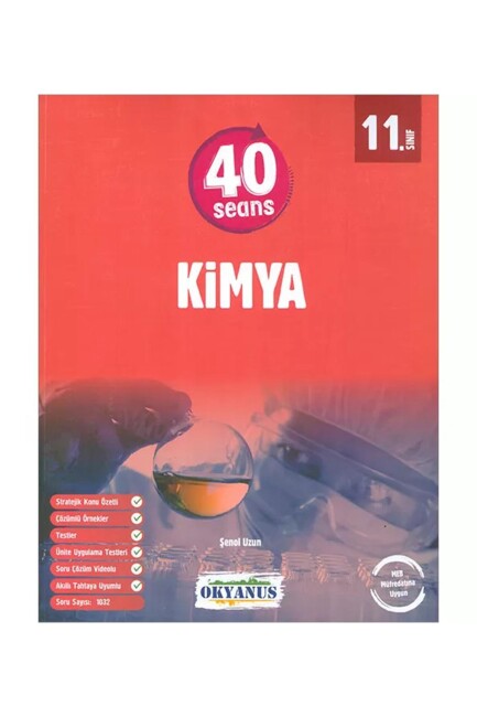 OKYANUS 11.Sınıf 40 Seansta KİMYA - OKYANUS YAYINLARI