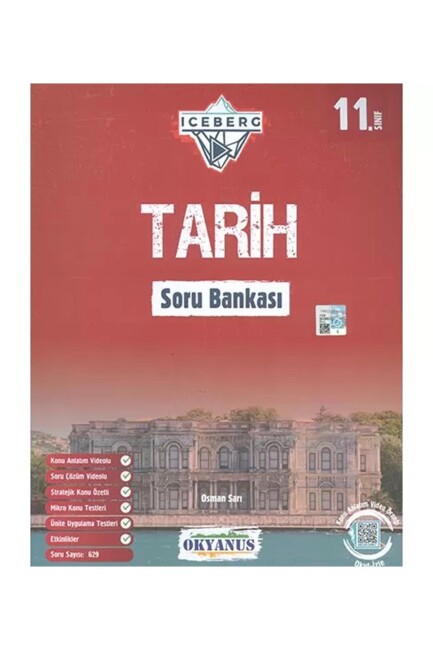 OKYANUS 11.Sınıf TARİH ICEBERG Soru Bankası - OKYANUS YAYINLARI