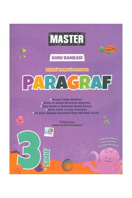 OKYANUS 3.SINIF MASTER PARAGRAF SORU BANKASI - OKYANUS YAYINLARI
