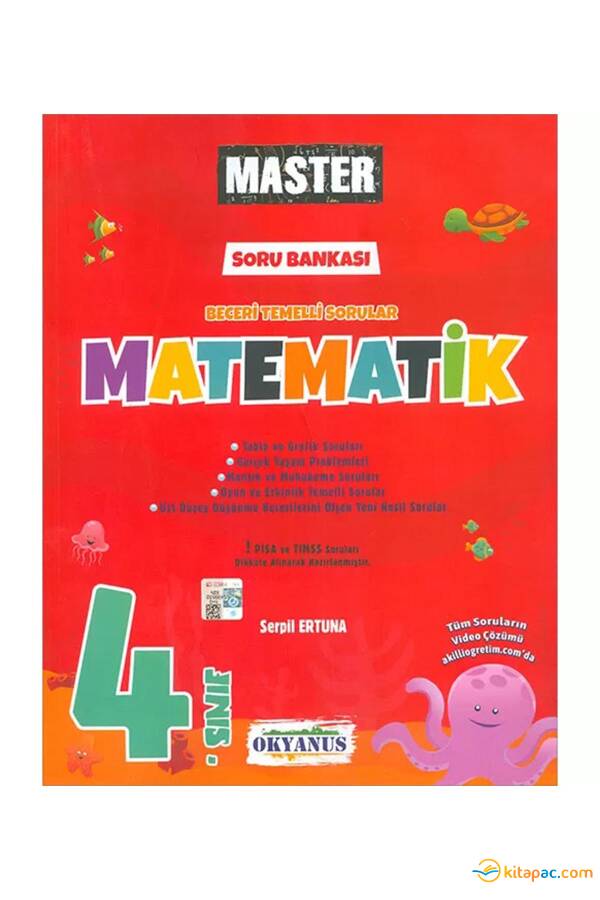 OKYANUS 4.Sınıf MASTER MATEMATİK Soru Bankası - 1