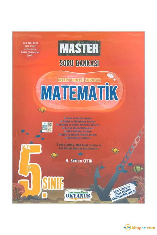 OKYANUS 5.Sınıf MASTER MATEMATİK Soru Bankası - 1