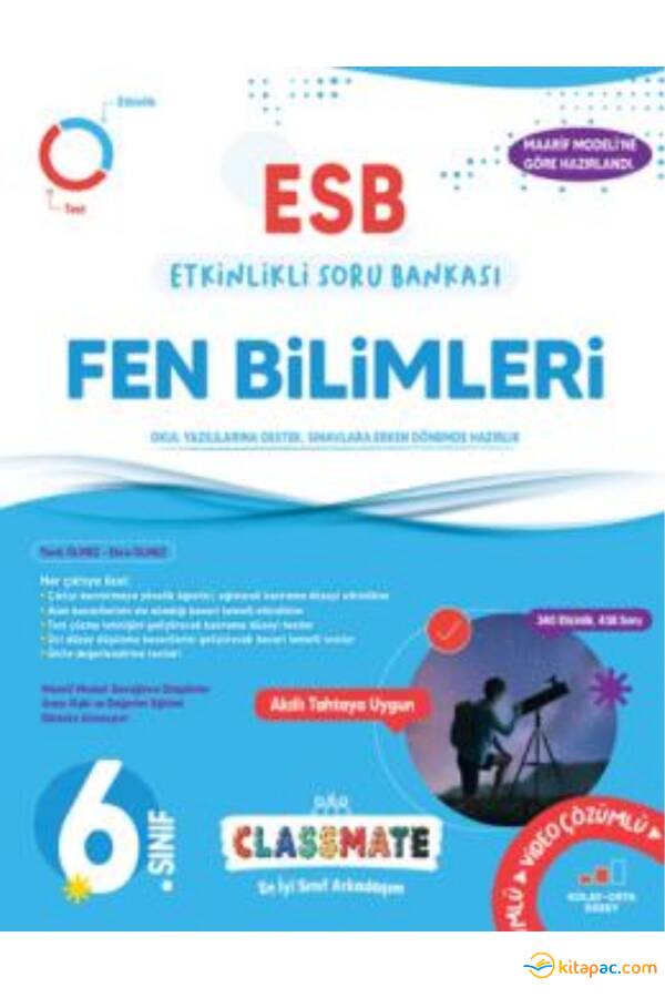 OKYANUS 6.Sınıf CLASSMATE FEN BİLİMLERİ ETKİNLİKLİ SORU BANKASI - 1