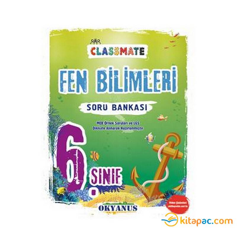 OKYANUS 6.Sınıf CLASSMATE FEN BİLİMLERİ Soru Bankası - 1