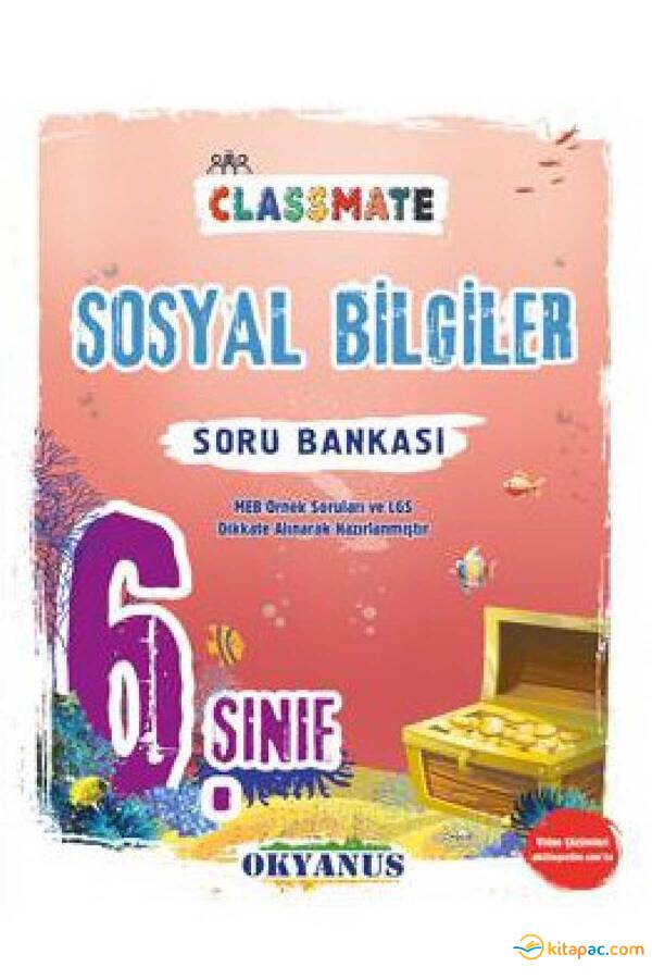 OKYANUS 6.Sınıf CLASSMATE SOSYAL BİLGİLER Soru Bankası - 1