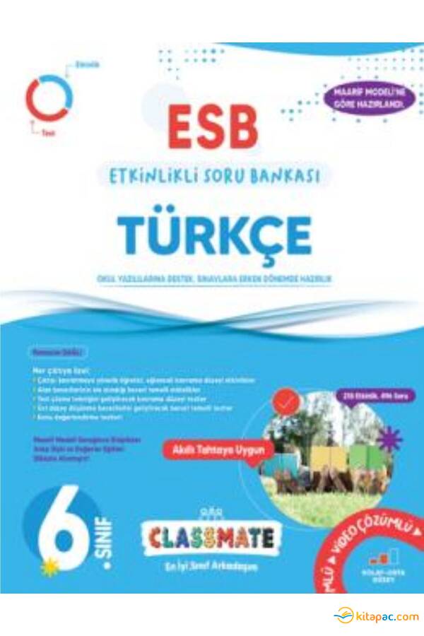 OKYANUS 6.Sınıf CLASSMATE TÜRKÇE ETKİNLİKLİ SORU BANKASI - 1
