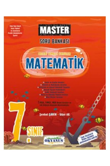 OKYANUS 7.Sınıf MASTER MATEMATİK Soru Bankası - OKYANUS YAYINLARI