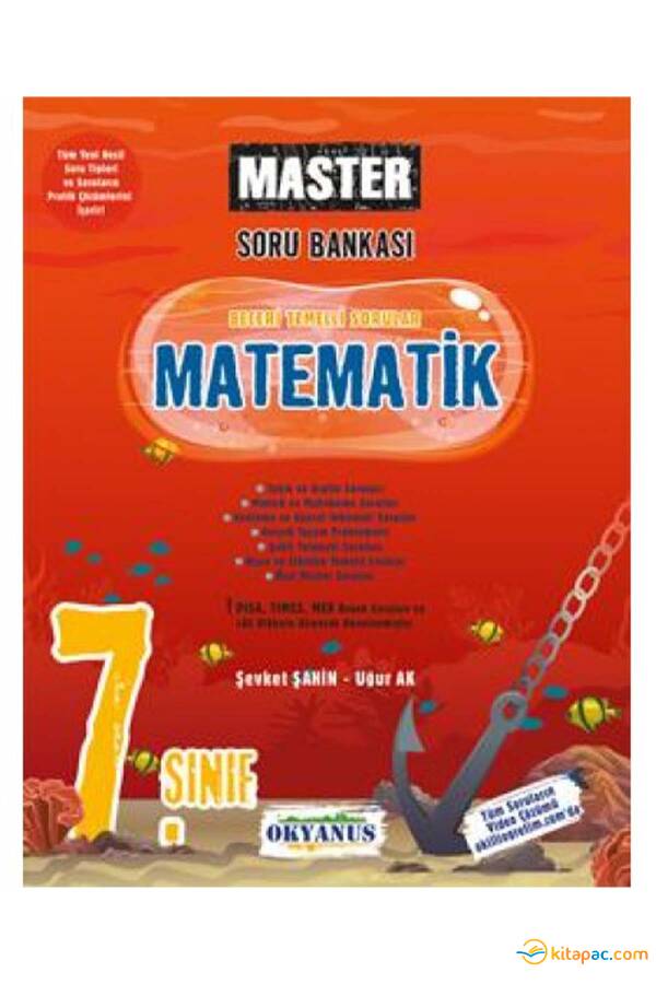 OKYANUS 7.Sınıf MASTER MATEMATİK Soru Bankası - 1