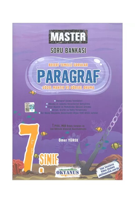 OKYANUS 7.Sınıf MASTER PARAGRAF Soru Bankası - OKYANUS YAYINLARI