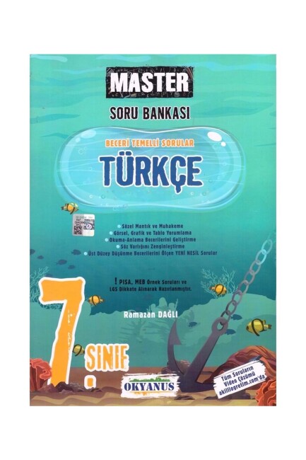 OKYANUS 7.Sınıf MASTER TÜRKÇE Soru Bankası - OKYANUS YAYINLARI