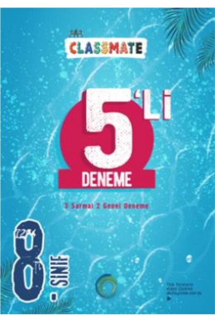 OKYANUS 8.Sınıf CLASSMATE 5 li DENEME - OKYANUS YAYINLARI
