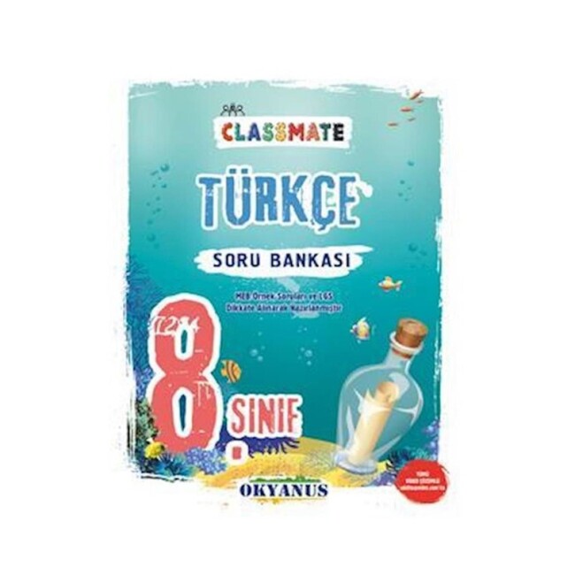 OKYANUS 8.Sınıf CLASSMATE TÜRKÇE Soru Bankası - OKYANUS YAYINLARI