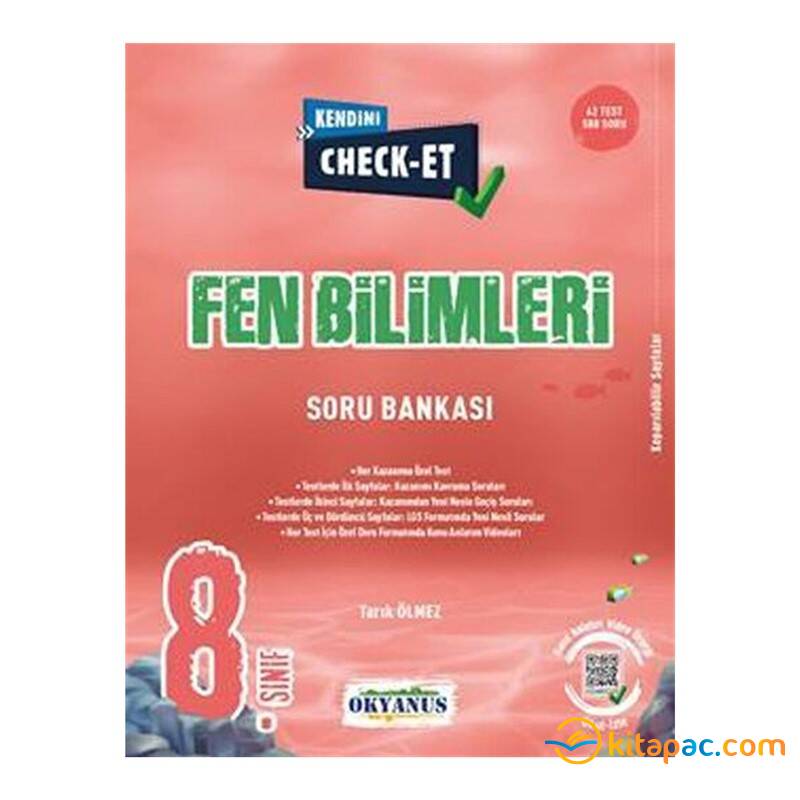 OKYANUS 8.Sınıf LGS FEN BİLİMLERİ Soru Bankası Kendini Check - Et - 1