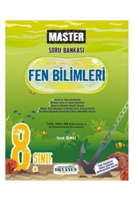 OKYANUS 8.Sınıf MASTER FEN BİLİMLERİ Soru Bankası - OKYANUS YAYINLARI