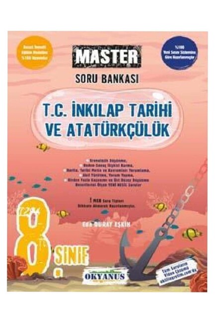 OKYANUS 8.Sınıf MASTER İNKILAP TARİHİ Soru Bankası - OKYANUS YAYINLARI
