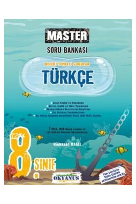 OKYANUS 8.Sınıf MASTER TÜRKÇE Soru Bankası - OKYANUS YAYINLARI