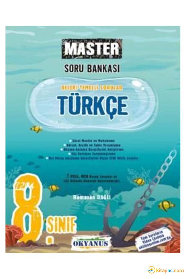 OKYANUS 8.Sınıf MASTER TÜRKÇE Soru Bankası - 1