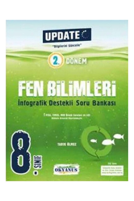 OKYANUS 8.Sınıf UPDATE FEN BİLİMLERİ Soru Bankası 2.Dönem - OKYANUS YAYINLARI