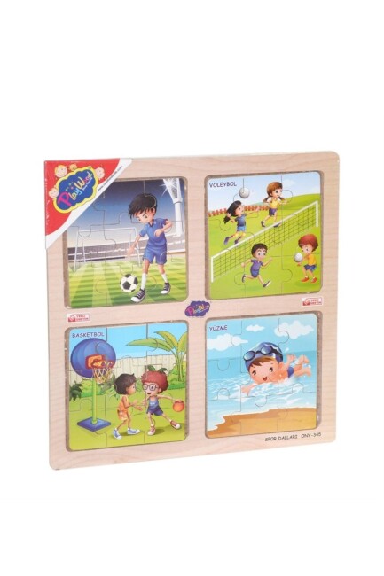 ONYIL PLAYWOOD AHŞAP EĞİTİCİ PUZZLE - ONYIL OYUNCAK