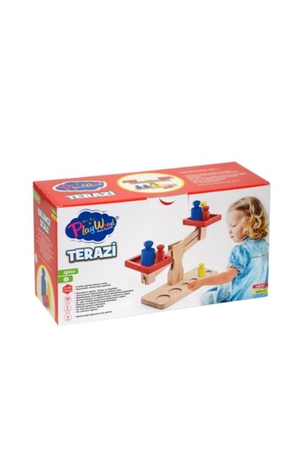 ONYIL PLAYWOOD AHŞAP TERAZİ KUTUDA - ONYIL OYUNCAK