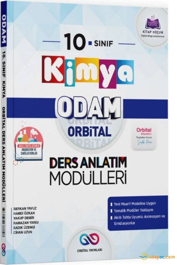 ORBİTAL 10.Sınıf KİMYA DERS ANLATIM MODÜLLERİ - 1