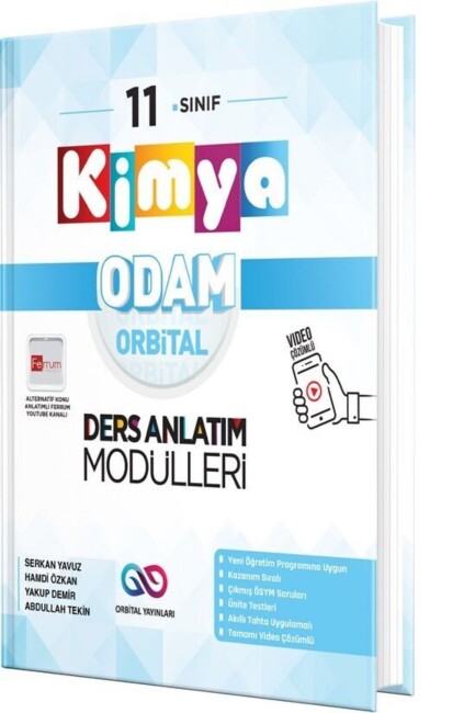 ORBİTAL 11.Sınıf KİMYA DERS ANLATIM MODÜLLERİ - ORBİTAL YAYINLARI