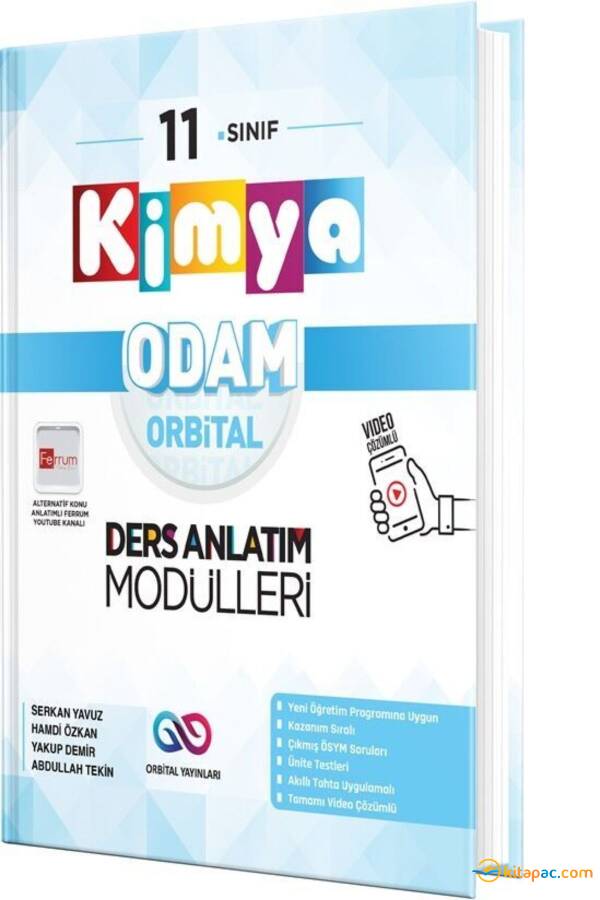 ORBİTAL 11.Sınıf KİMYA DERS ANLATIM MODÜLLERİ - 1