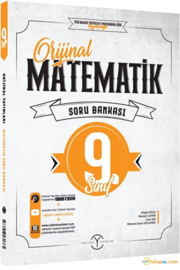 ORİJİNAL 9.Sınıf MATEMATİK SORU BANKASI - 1