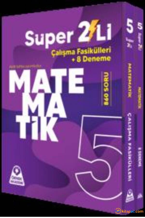 ÖRNEK AKADEMİ SÜPER İKİLİ 5.Sınıf MATEMATİK SETİ - 1